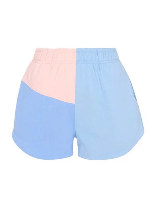 Foto van product usha BLUE LABEL Broek 'Fashion Look' azuur / lichtblauw / rosa