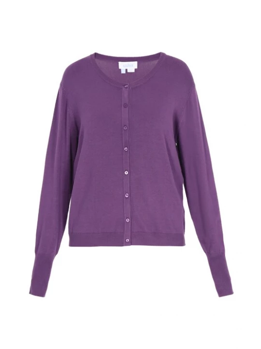 Foto van product usha BLUE LABEL Gebreid vest donkerlila