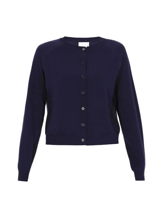 Foto van product usha BLUE LABEL Gebreid vest navy