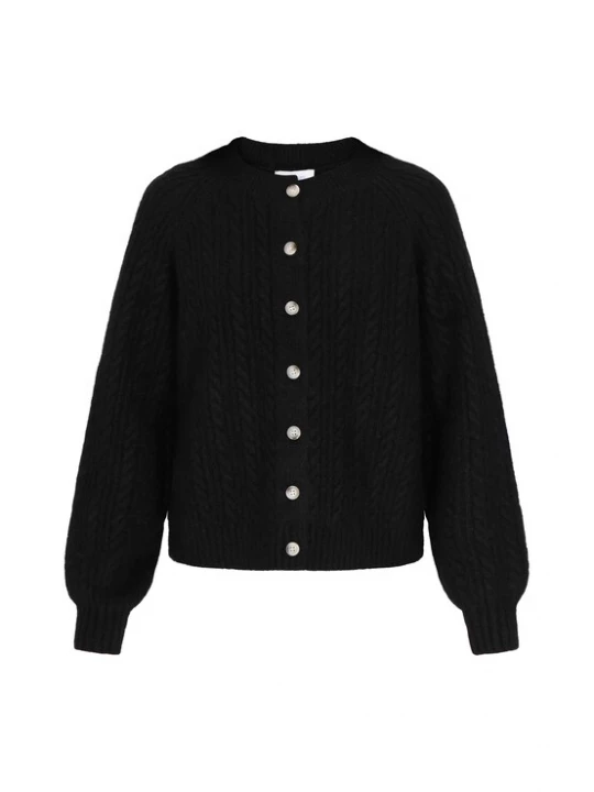 Foto van product usha BLUE LABEL Gebreid vest zwart
