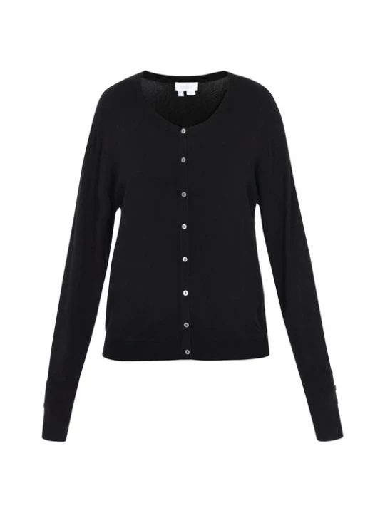 Foto van product usha BLUE LABEL Gebreid vest zwart