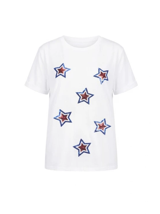 Foto van product usha BLUE LABEL Shirt gemengde kleuren / wit