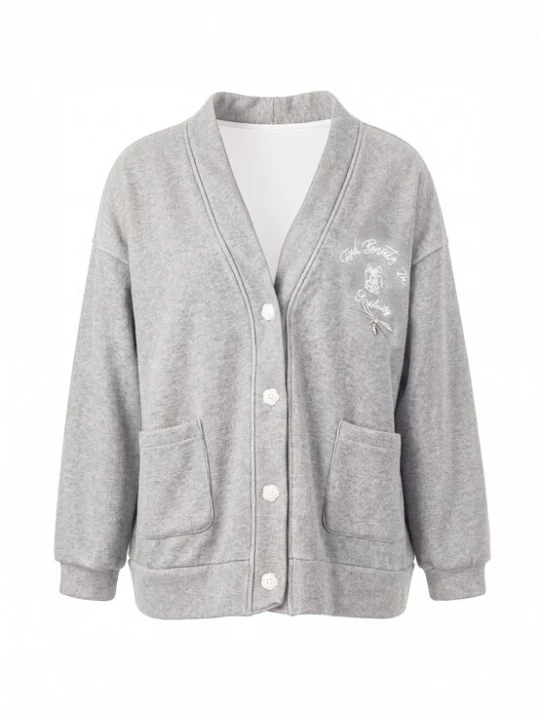 Foto van product usha BLUE LABEL Sweatvest lichtgrijs
