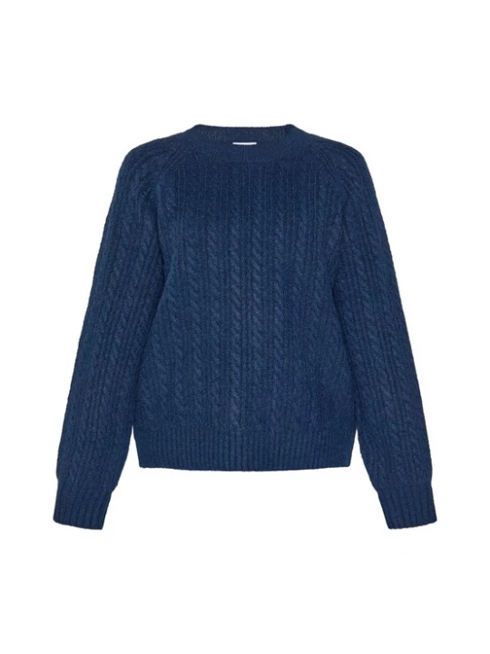 Foto van product usha BLUE LABEL Trui 'Classic' navy