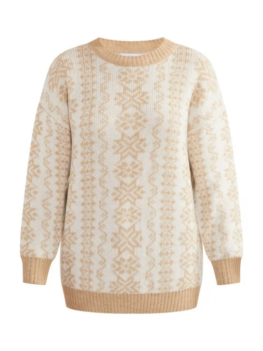Foto van product usha BLUE LABEL Trui 'Lynnea' beige / crème