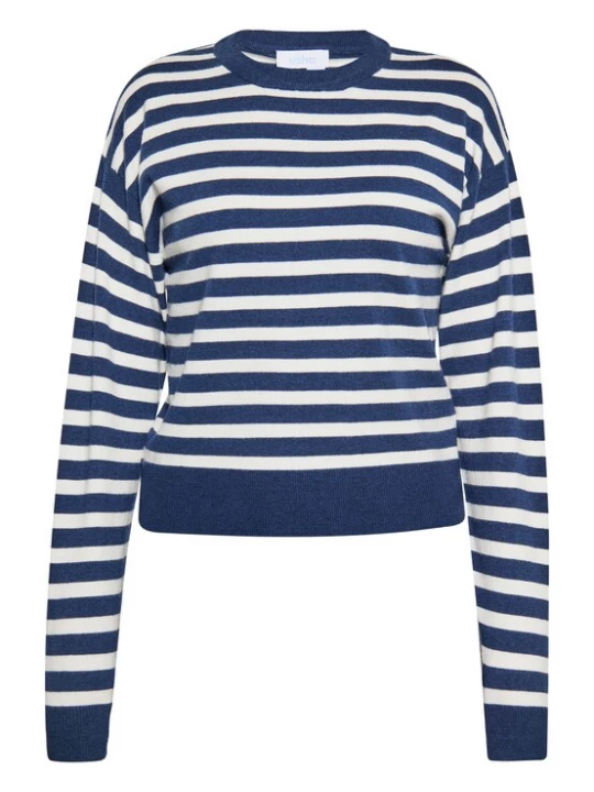 Foto van product usha BLUE LABEL Trui marine / wit
