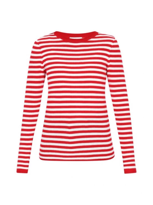 Foto van product usha BLUE LABEL Trui rood / wit