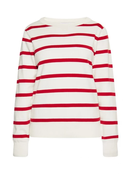 Foto van product usha BLUE LABEL Trui rood / wit