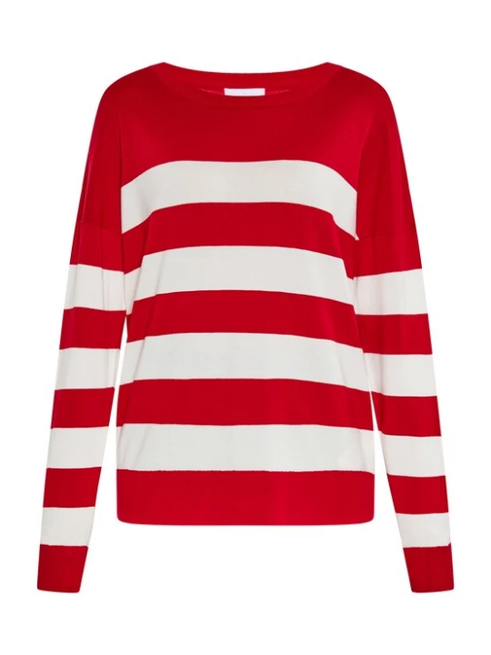 Foto van product usha BLUE LABEL Trui rood / wit