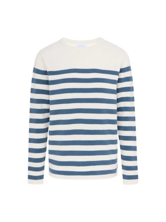Foto van product usha BLUE LABEL Trui royal blue / koningsblauw / offwhite