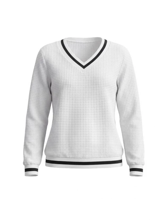 Foto van product usha BLUE LABEL Trui zwart / wit