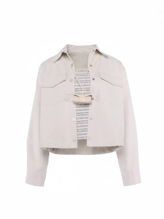 Foto van product usha BLUE LABEL Tussenjas lichtblauw / offwhite