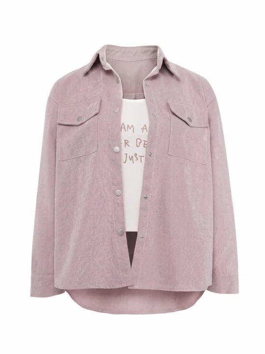 Foto van product usha BLUE LABEL Tussenjas 'Maritim' rosé / wit