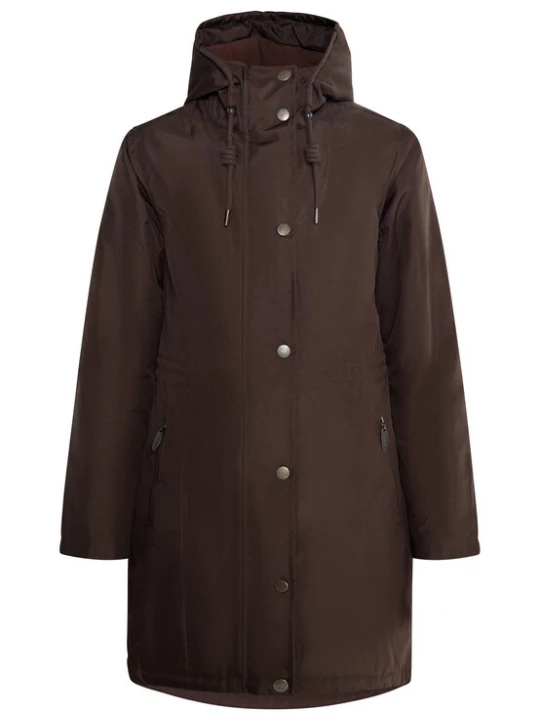 Foto van product usha BLUE LABEL Winterparka 'Fenia' donkerbruin