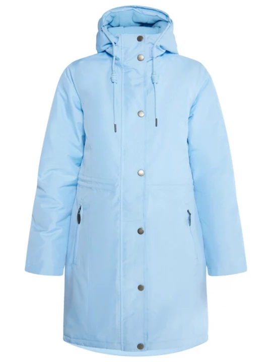 Foto van product usha BLUE LABEL Winterparka 'Fenia' lichtblauw