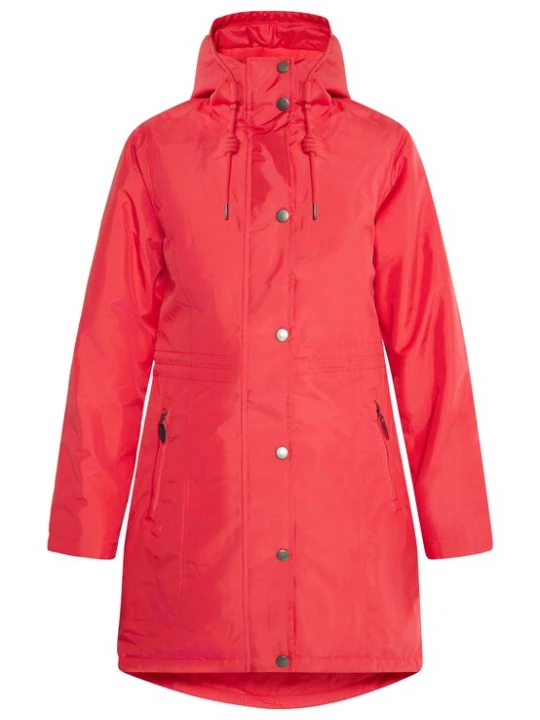 Foto van product usha BLUE LABEL Winterparka 'Fenia' lichtrood