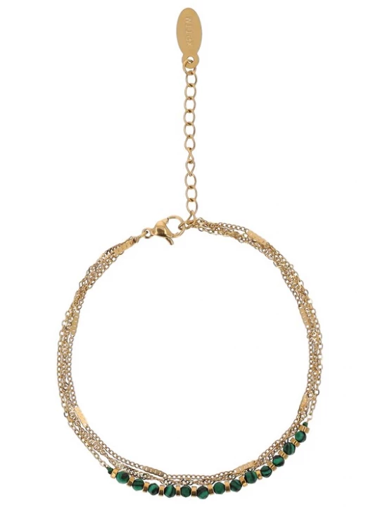 Foto van product usha FESTIVAL Armband goud / zwart