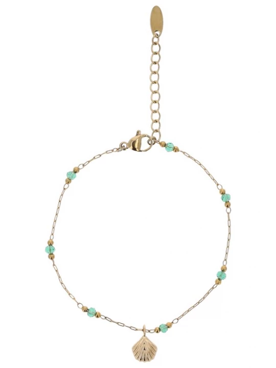 Foto van product usha FESTIVAL Armband turquoise / goud
