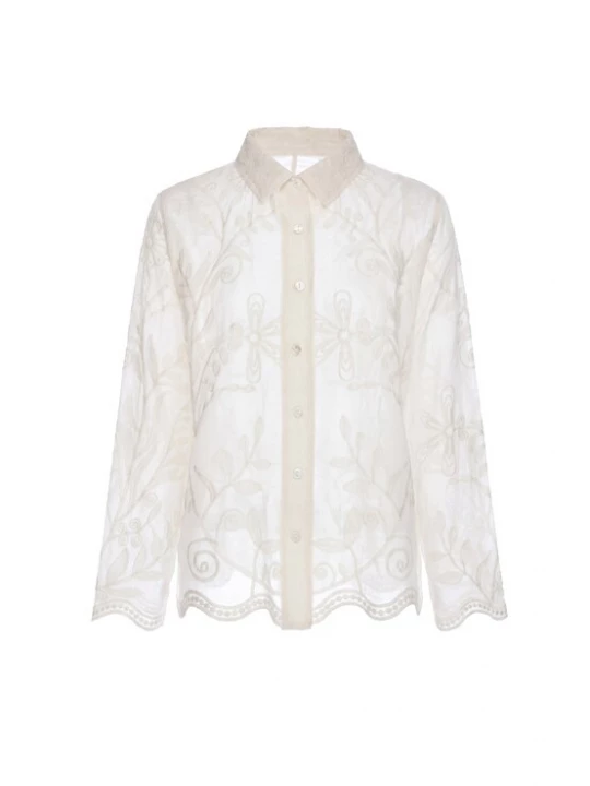 Foto van product usha FESTIVAL Blouse beige / wit