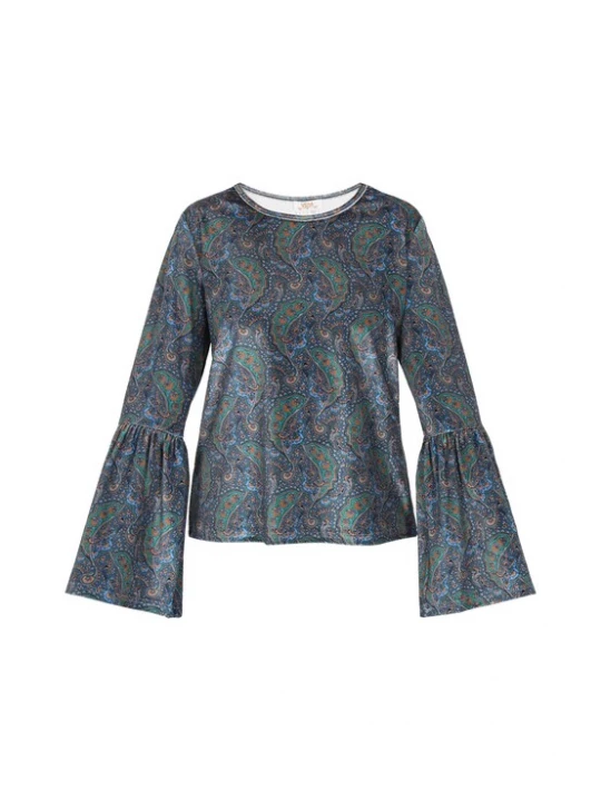 Foto van product usha FESTIVAL Blouse blauw / indigo / donkergroen