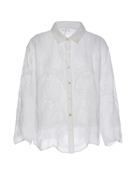 Foto van product usha FESTIVAL Blouse 'Boho' wit