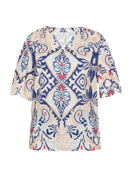 Foto van product usha FESTIVAL Blouse crème / champagne / marine