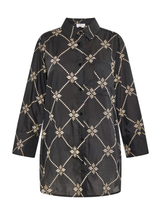 Foto van product usha FESTIVAL Blouse ecru / zwart