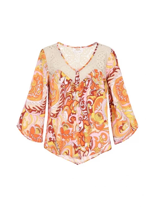 Foto van product usha FESTIVAL Blouse gemengde kleuren
