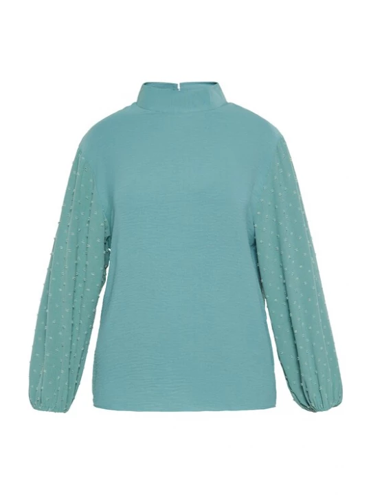 Foto van product usha FESTIVAL Blouse jade groen