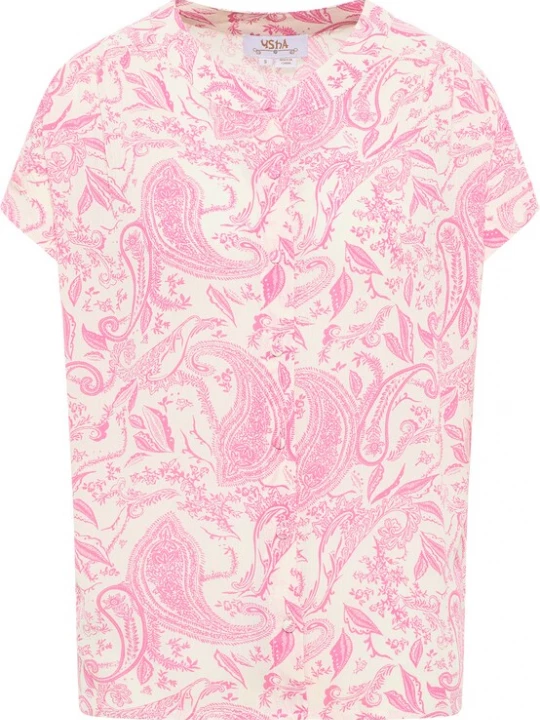 Foto van product usha FESTIVAL Blouse lichtroze / wolwit