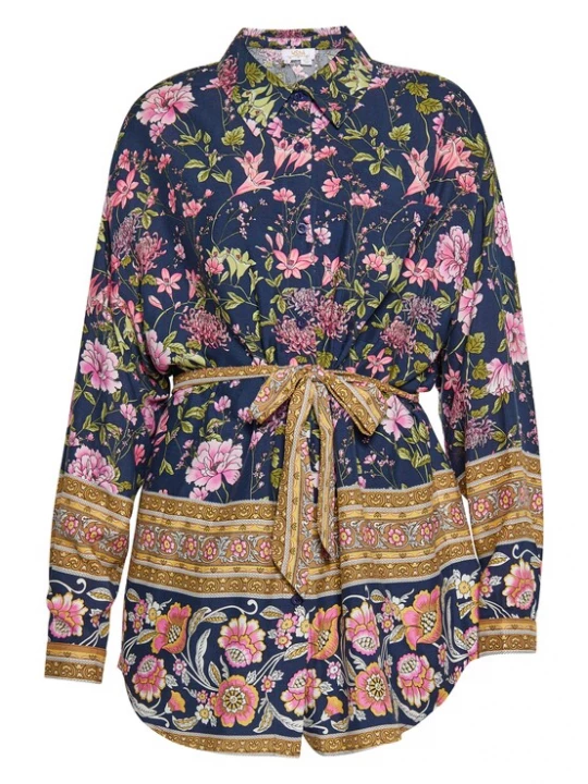 Foto van product usha FESTIVAL Blouse navy / gemengde kleuren