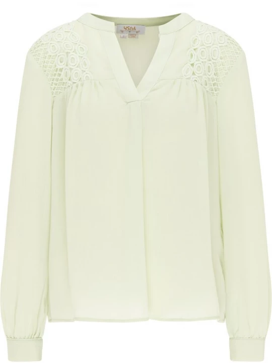Foto van product usha FESTIVAL Blouse pastelgroen