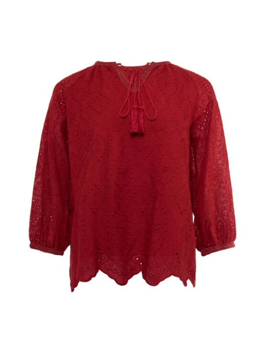 Foto van product usha FESTIVAL Blouse rood