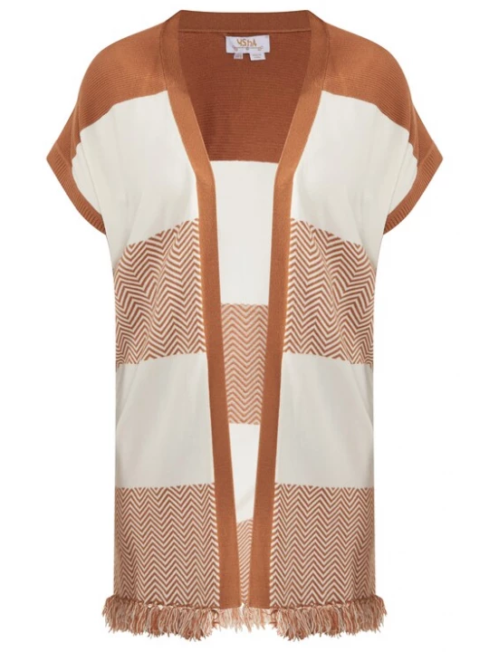 Foto van product usha FESTIVAL Bodywarmer beige / camel