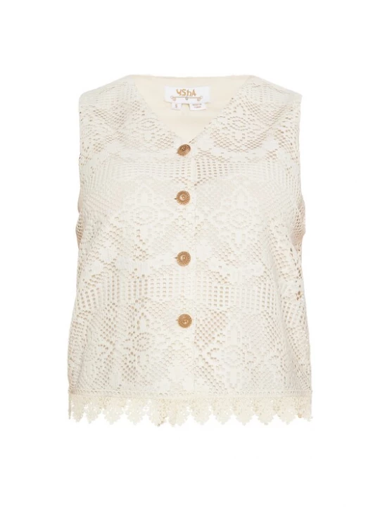 Foto van product usha FESTIVAL Bodywarmer offwhite