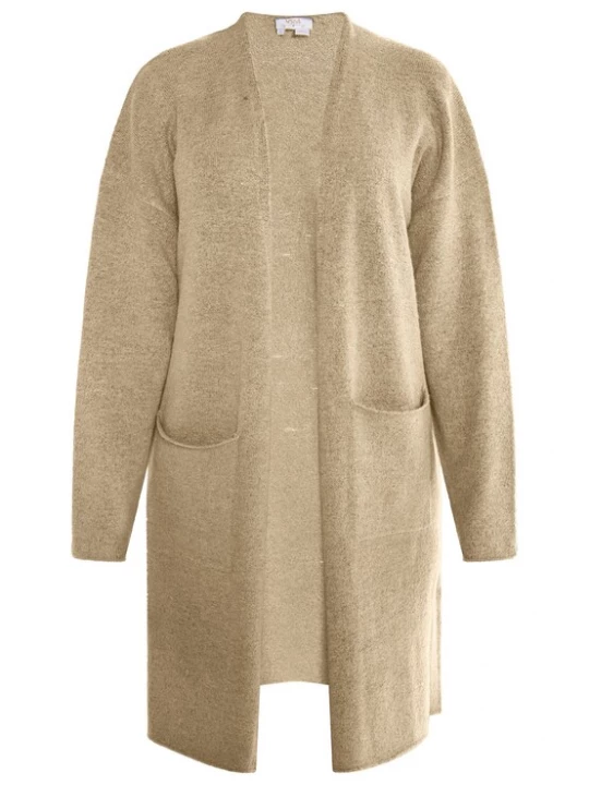 Foto van product usha FESTIVAL Gebreid vest 'Carnea' beige