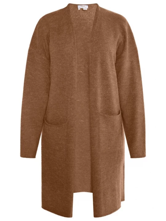 Foto van product usha FESTIVAL Gebreid vest 'Carnea' karamel