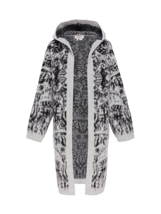 Foto van product usha FESTIVAL Gebreid vest gemengde kleuren / zwart