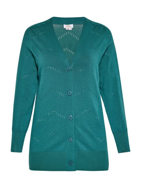 Foto van product usha FESTIVAL Gebreid vest groen