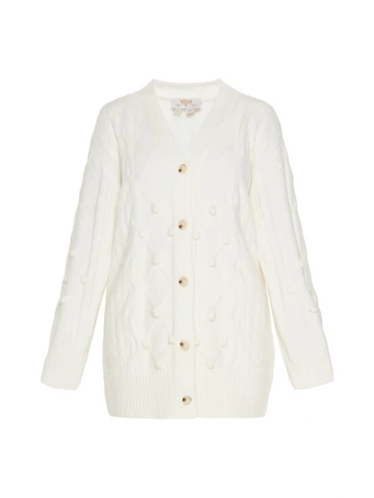 Foto van product usha FESTIVAL Gebreid vest offwhite