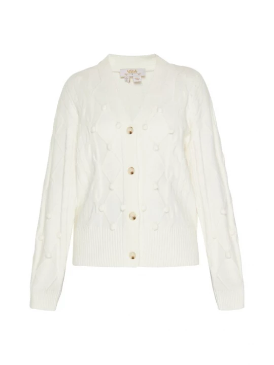 Foto van product usha FESTIVAL Gebreid vest offwhite