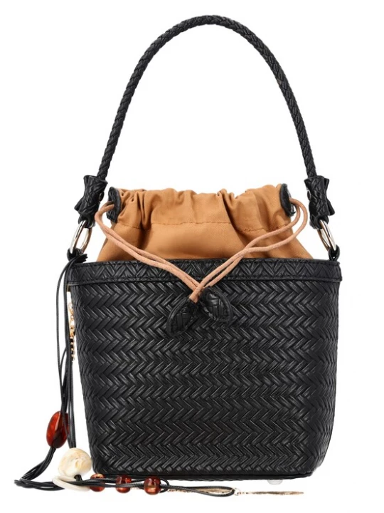 Foto van product usha FESTIVAL Handtas beige / zwart
