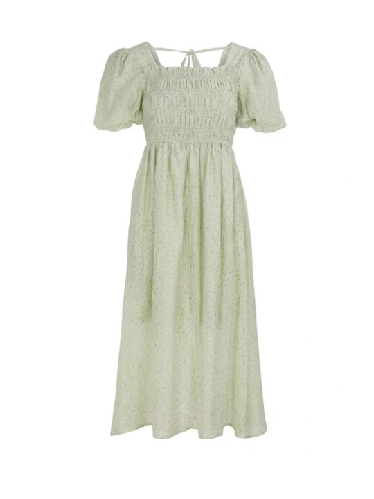 Foto van product usha FESTIVAL Jurk groen / gemengde kleuren