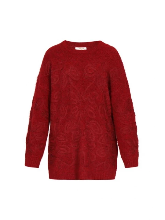 Foto van product usha FESTIVAL Oversized trui bourgogne