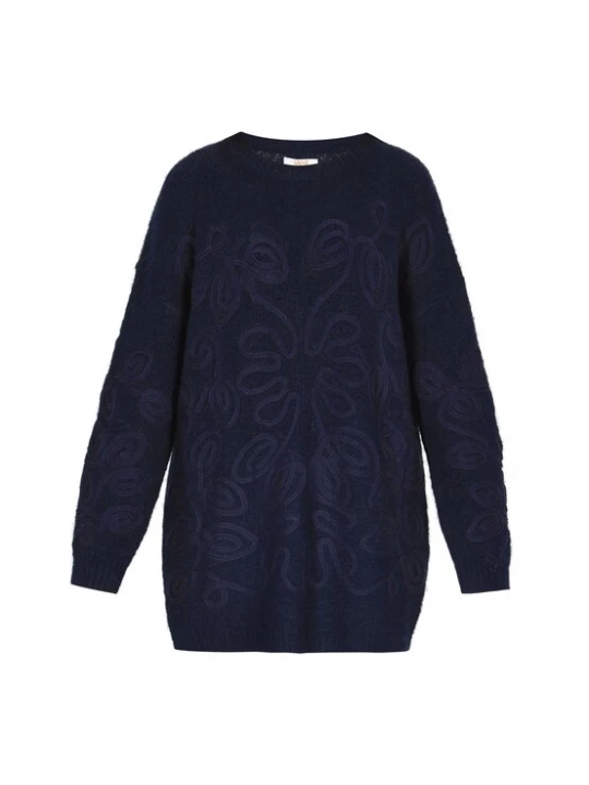 Foto van product usha FESTIVAL Oversized trui navy