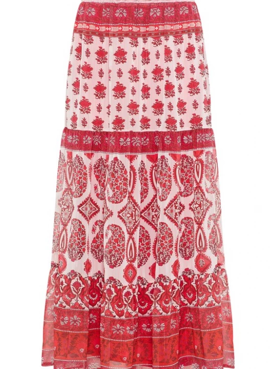 Foto van product usha FESTIVAL Rok pastelroze / rood / lichtrood