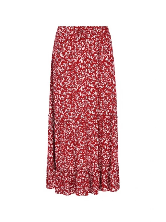 Foto van product usha FESTIVAL Rok rood / wit