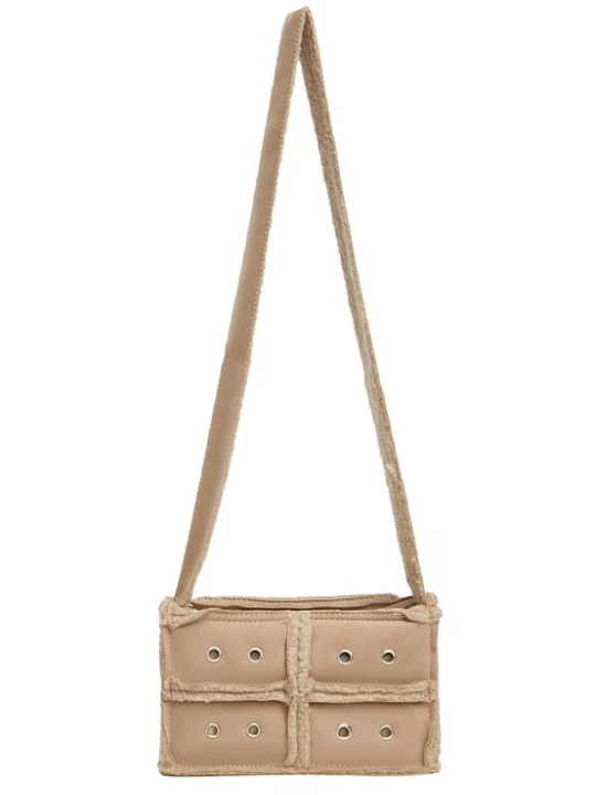 Foto van product usha FESTIVAL Schoudertas beige / lichtroze