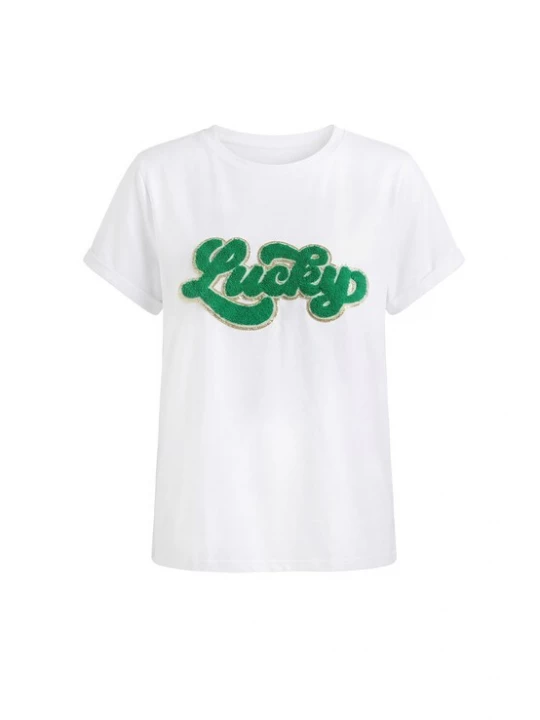 Foto van product usha FESTIVAL Shirt goud / groen / wit