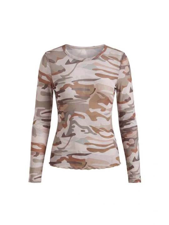 Foto van product usha FESTIVAL Shirt groen / gemengde kleuren